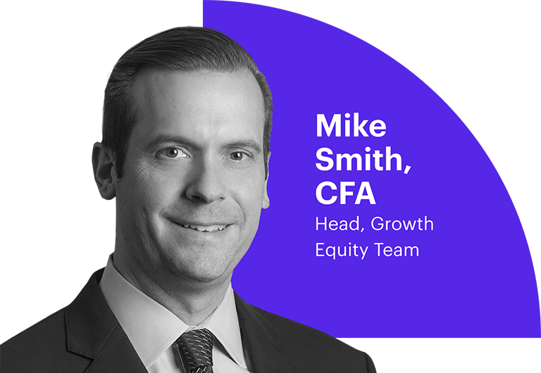 Headshot of Mike Smith, Head of ARYEX’s Growth Equity team.